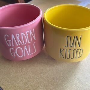 Rae Dunn “Sun Kissed” & “Garden Goals” 🪴  Succulents, Pen Holder many uses.  🌺
